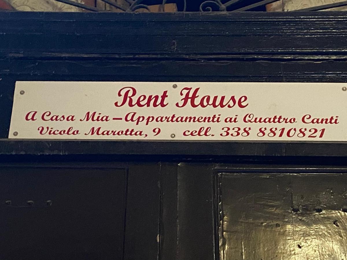Rent House A Casa Mia Hotel Palermo Ngoại thất bức ảnh